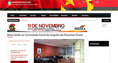 Desktop Screenshot of angolaconsulate-tx.org